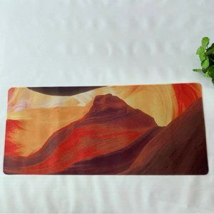 Home Office XL Gaming Desk Mouse Pad Antelope Canyon Desert Non Slip Gamepad New